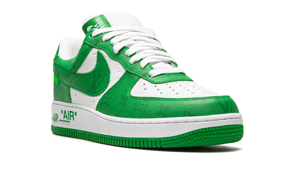 Louis Vuitton Air Force 1 Low "Virgil Abloh - White/Green" 1A9V9U