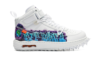 Air Force 1 Mid "Off-White - Graffiti White" DR0500 100