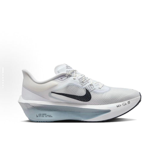 Nike Zoom Fly Running Shoes in White, Black and Gray
