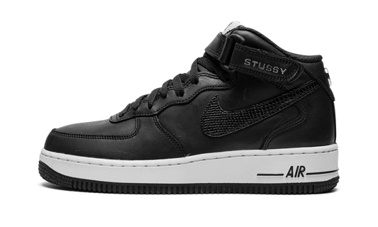 Air Force 1 Mid "Stussy - Black" DJ7840 001