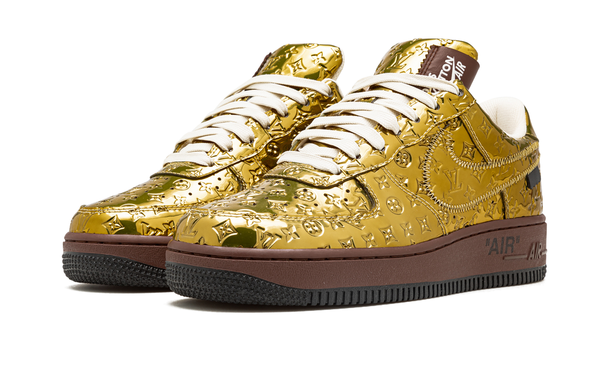 Louis Vuitton Air Force 1 Low "Virgil Abloh - Metallic Gold" 1A9VG3